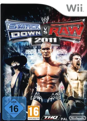 WWE Smackdown vs RAW 2011 box cover front